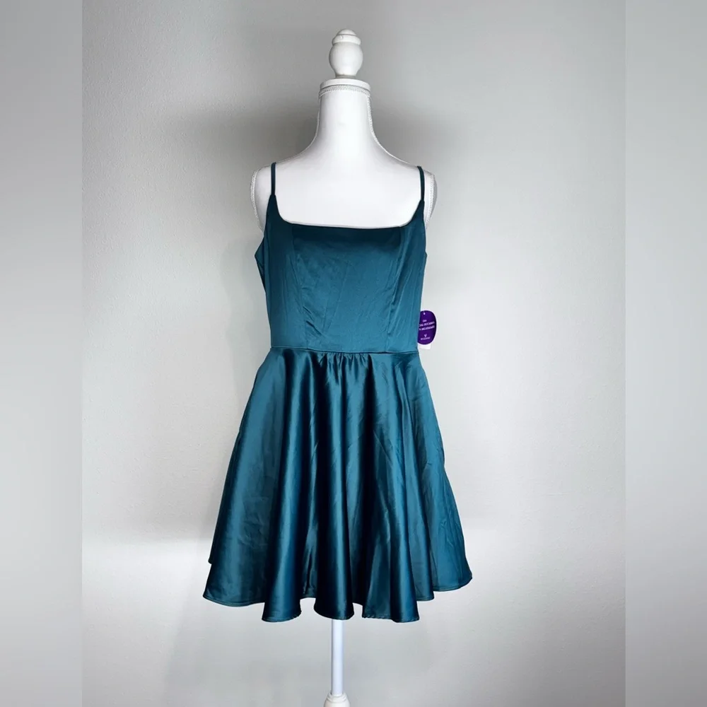 Windsor Teal Formal Dress - Picture 1 of 3